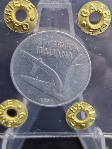 Lire del 1954 spighe corte - 1954,