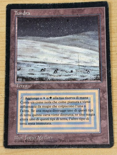 Mtg tundra fbb ita bordo - mtg,