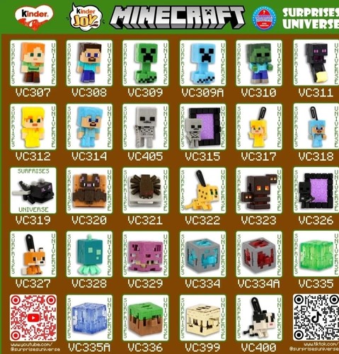 Kinder joy minecraft 2026 - joy, a