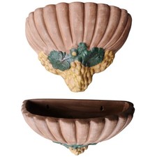 Vaso gerla vasca - fioriera, uva