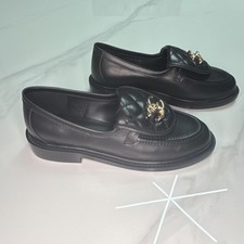 Mocassini CHANEL neri in pelle