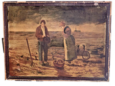 Dipinto Ave Maria 1929 Rizzo