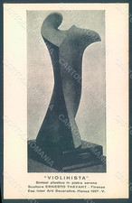 Artista Thayaht Futurismo Violinista Violinista Firenze EXPO Monza 1927 pz HR2320