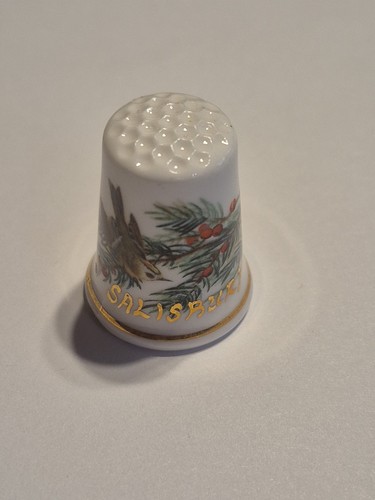 Salisbury thimble souvenir - thimble,