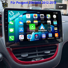 DAB+ per Peugeot 208/2008 2012-2018 10.1" Android15 autoradio GPS Apople Carplay