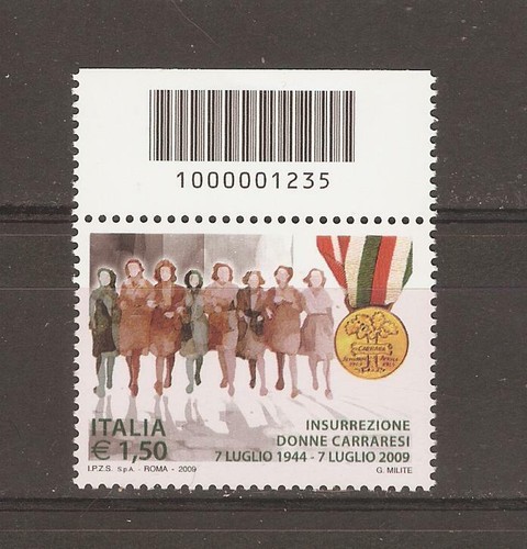 Italia 2009 codici - barre,
