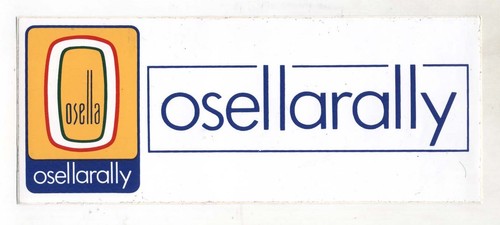 Adesivo osella rally - osella,