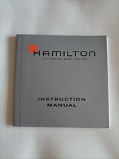 HAMILTON Libretto istruzioni