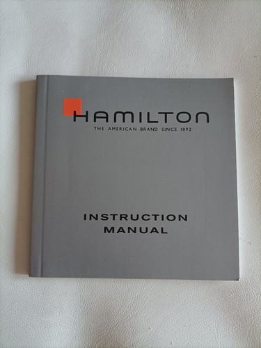 Hamilton libretto istruzioni - hamilton,