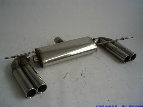 Scarico sportivo duplex fms - duplex,
