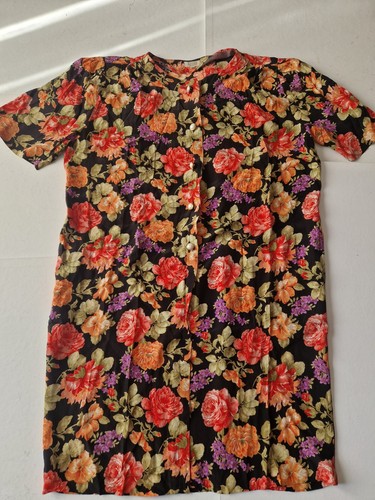 Abito floreale vintage cinzia - abito,