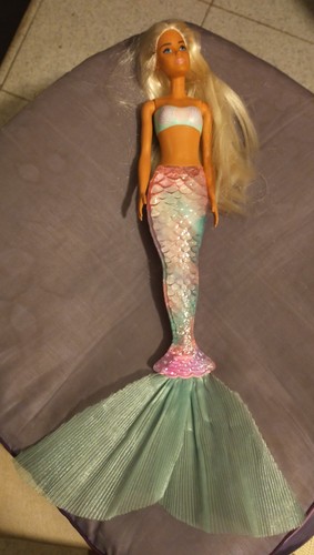 Barbie sirena mermaid color - barbie,