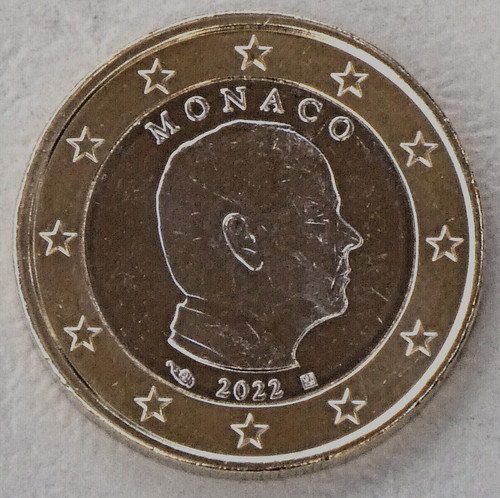 Monaco 2022 moneta 1 - monaco,
