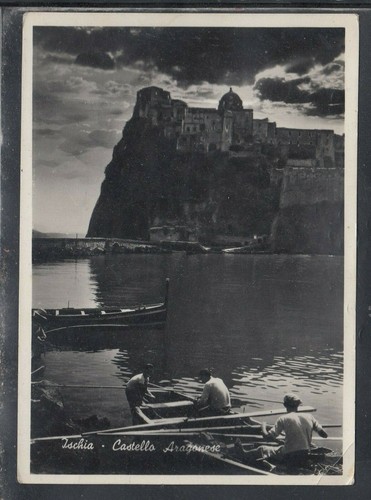 Cartolina ischia castello - cartolina,