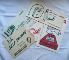 5 BUVARDS - FICHET - MACHINE