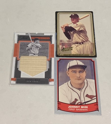 Lotto carte johnny mize - carte, giants