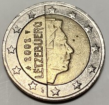 piece 2 euro RARE Luxembourg