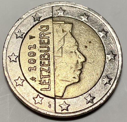 Piece euro rare luxembourg - piece,