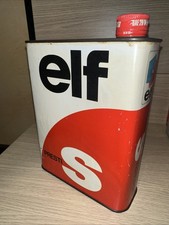 Elf Latta Olio Motore Vintage