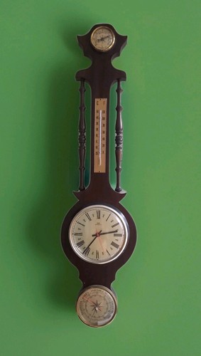 Stazione meteo vintage con - stazione,