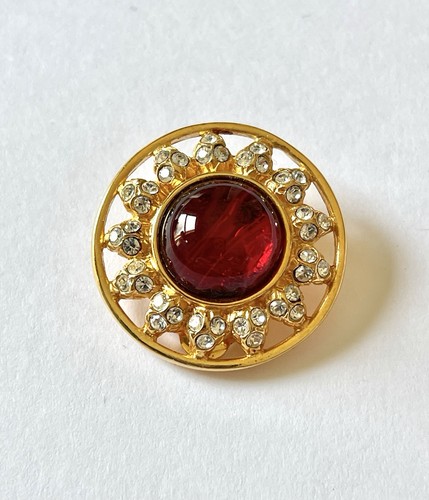 Orecchino fendi rosso rubino - orecchino,