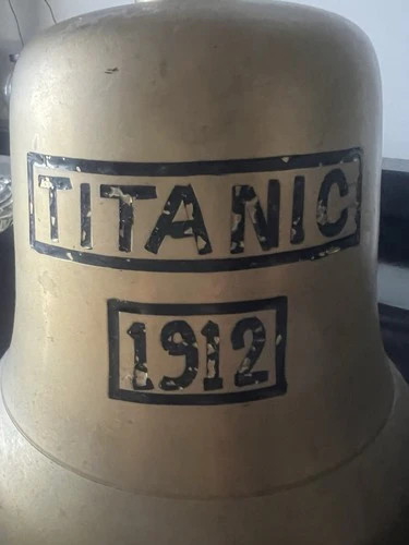 Campana ottone titanic 1912 - ottone,
