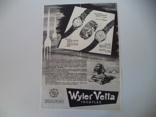 Advertising pubblicità 1958 - advertising,
