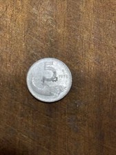 5 lire Del 1972  repubblica italiana