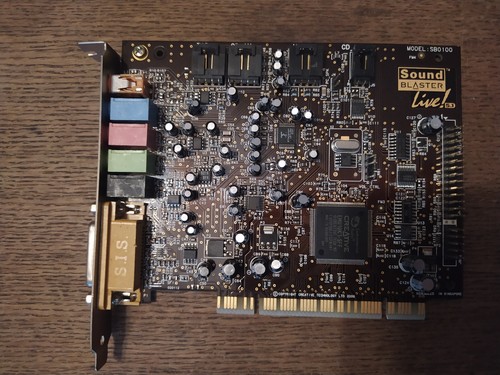 Scheda audio creative sound - scheda,