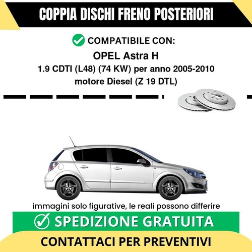 Coppia dischi freno posteriori - dischi,