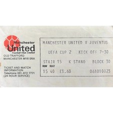 Biglietto partita usato