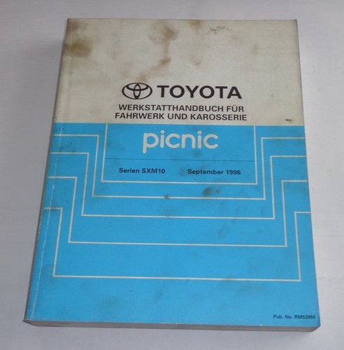 Manuale officina toyota picnic - officina,