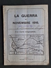 Militaria WW1 Rivista di Guerra Novembre 1916 Stazione Carabinieri Reali