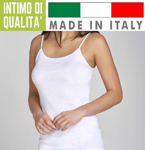 Top donna canotta spallina