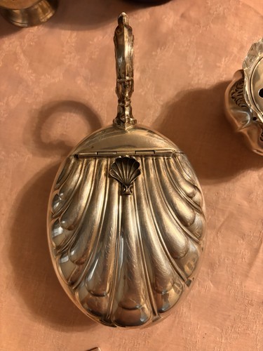 Formaggiera argento - in,