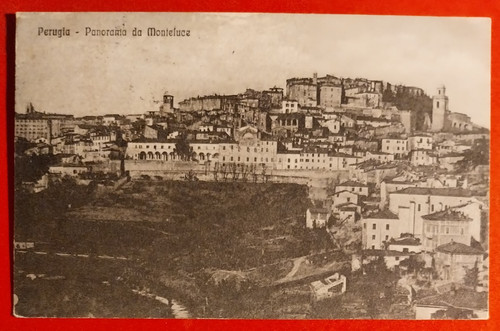 Cartolina perugia panorama - cartolina, da