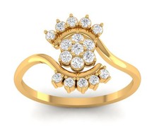 0.68ct Naturale Diamante