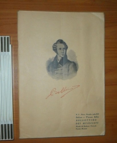 Vincenzo bellini bollettino - vincenzo, bellini: