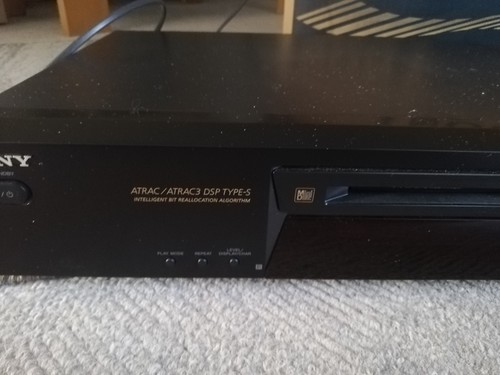 Sony mds je480 minidisc deck - sony,