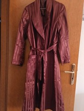 Vestaglia di raso bordeaux