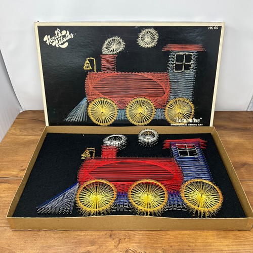 Vintage string art completo - string,