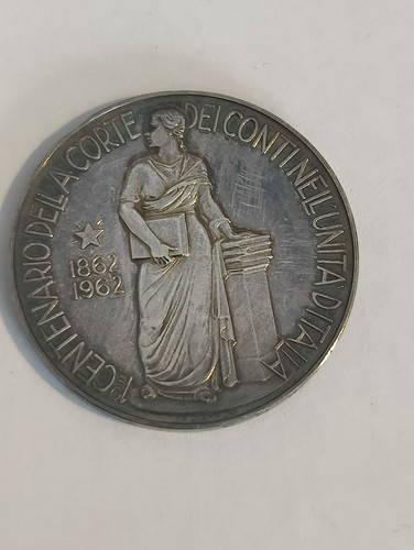 Medaglia commemorativa argento - medaglia,