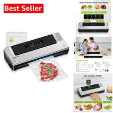 Macchina sigillatrice sottovuoto 2025 con 40 sacchetti - Preserva la freschezza e previene gli sprechi