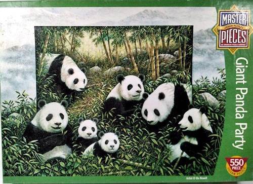 Puzzle gigante panda party - puzzle, bo