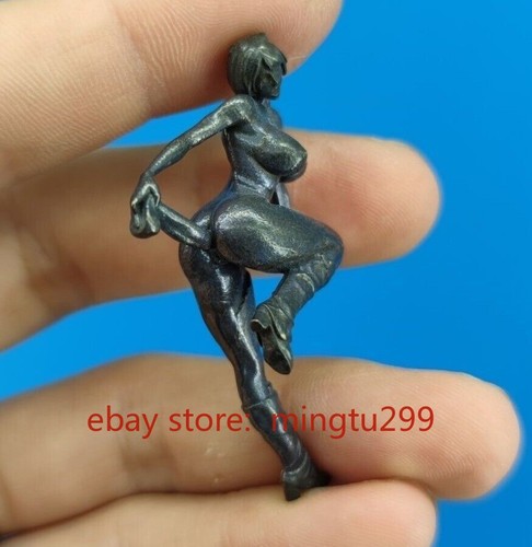 Vecchia statua cinese bronzo