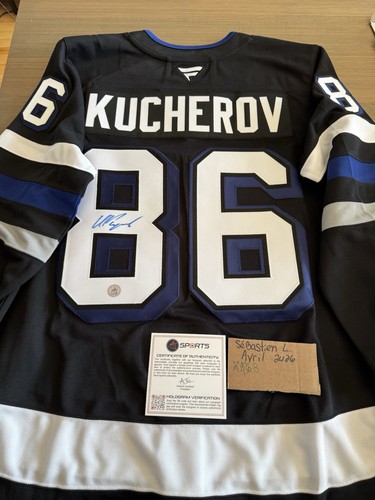 Signed nikita kucherov fanatic - signed,