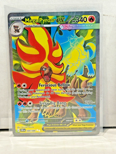 Mega pyroar 099 - 099/086, full