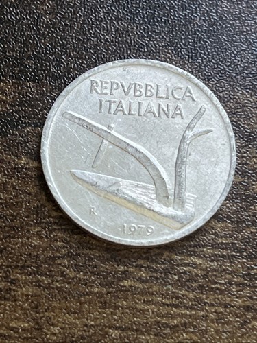 1979 italia dieci lire - italia,