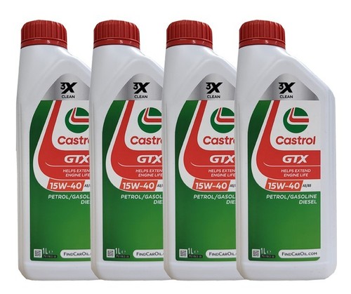 Olio motore castrol gtx - motore, 15w-40
