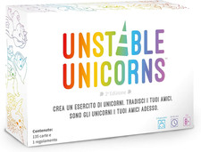 , Unstable Unicorns, Gioco Da Tavolo, 2-8 Giocatori, 8+ Anni, Edizione in Italia